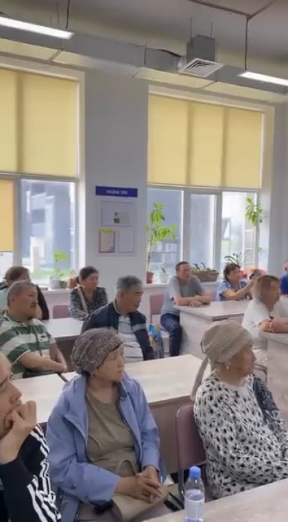Лекция в Центре активного долголетия Астаны